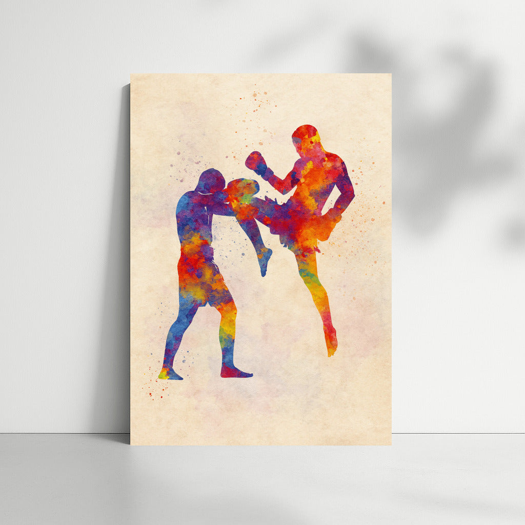 The Energy of Boxing: The Dynamics of Sport on Canvas