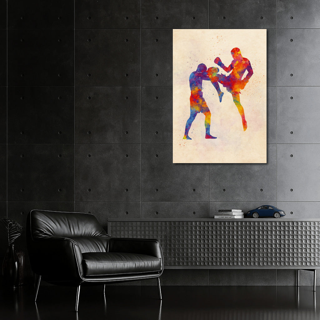 The Energy of Boxing: The Dynamics of Sport on Canvas