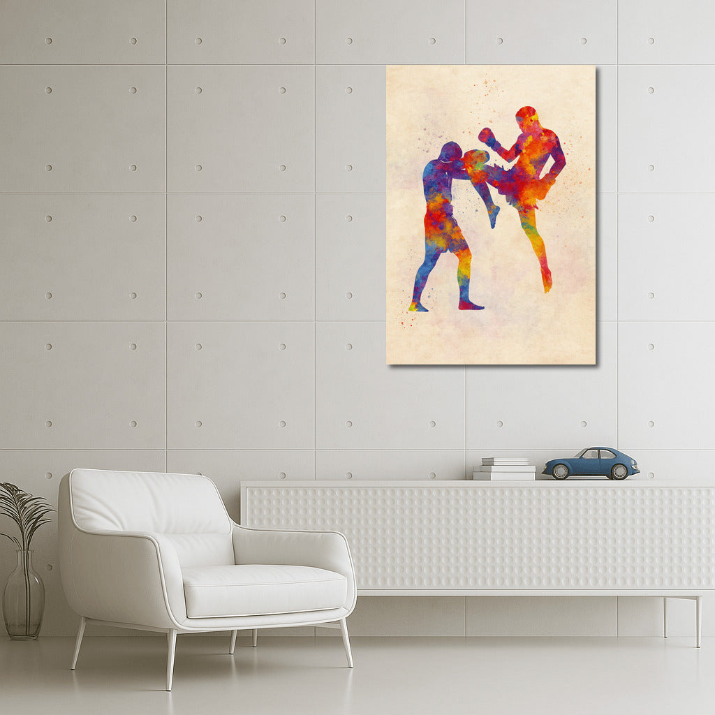The Energy of Boxing: The Dynamics of Sport on Canvas