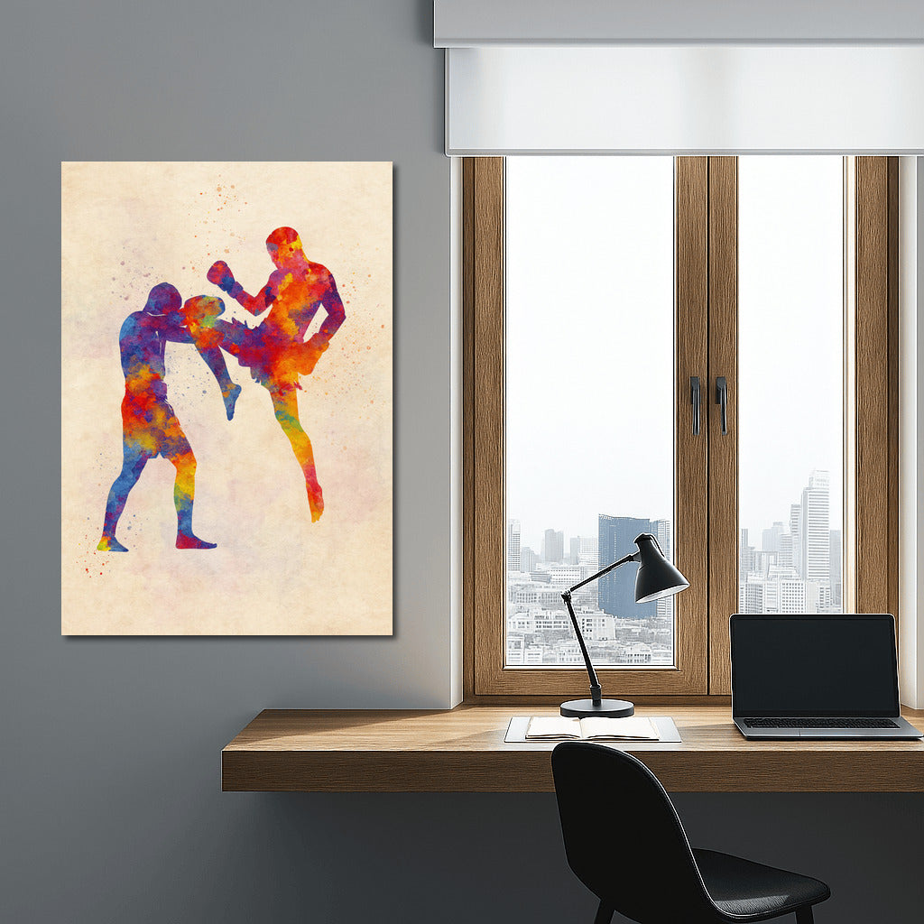 The Energy of Boxing: The Dynamics of Sport on Canvas