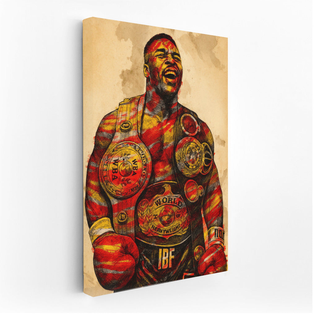 Champion's Power: Boxing Energy for Winners