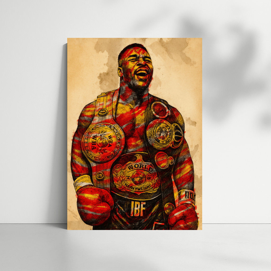Champion's Power: Boxing Energy for Winners