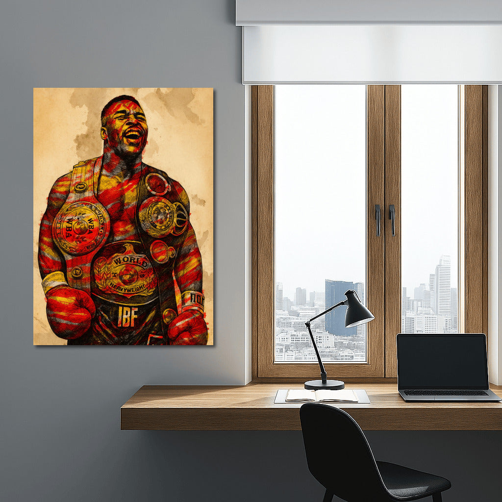 Champion's Power: Boxing Energy for Winners