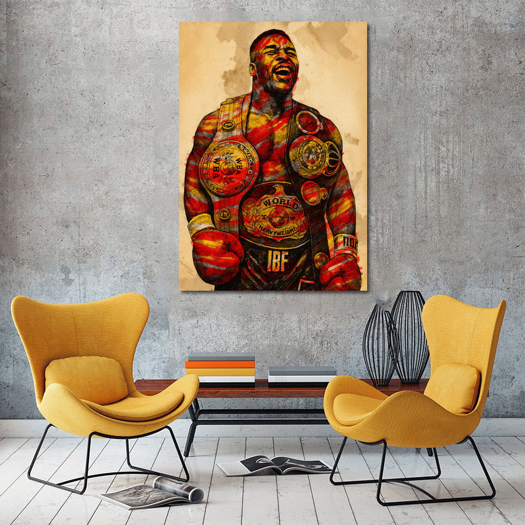 Champion's Power: Boxing Energy for Winners