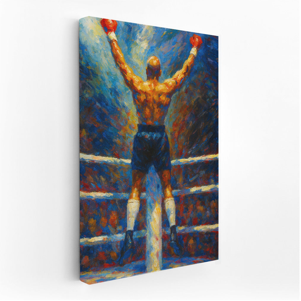 Boxing Triumph: Sports Energy at its Peak