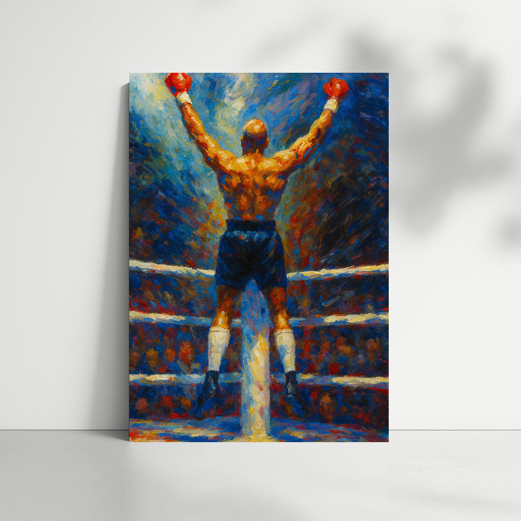 Boxing Triumph: Sports Energy at its Peak