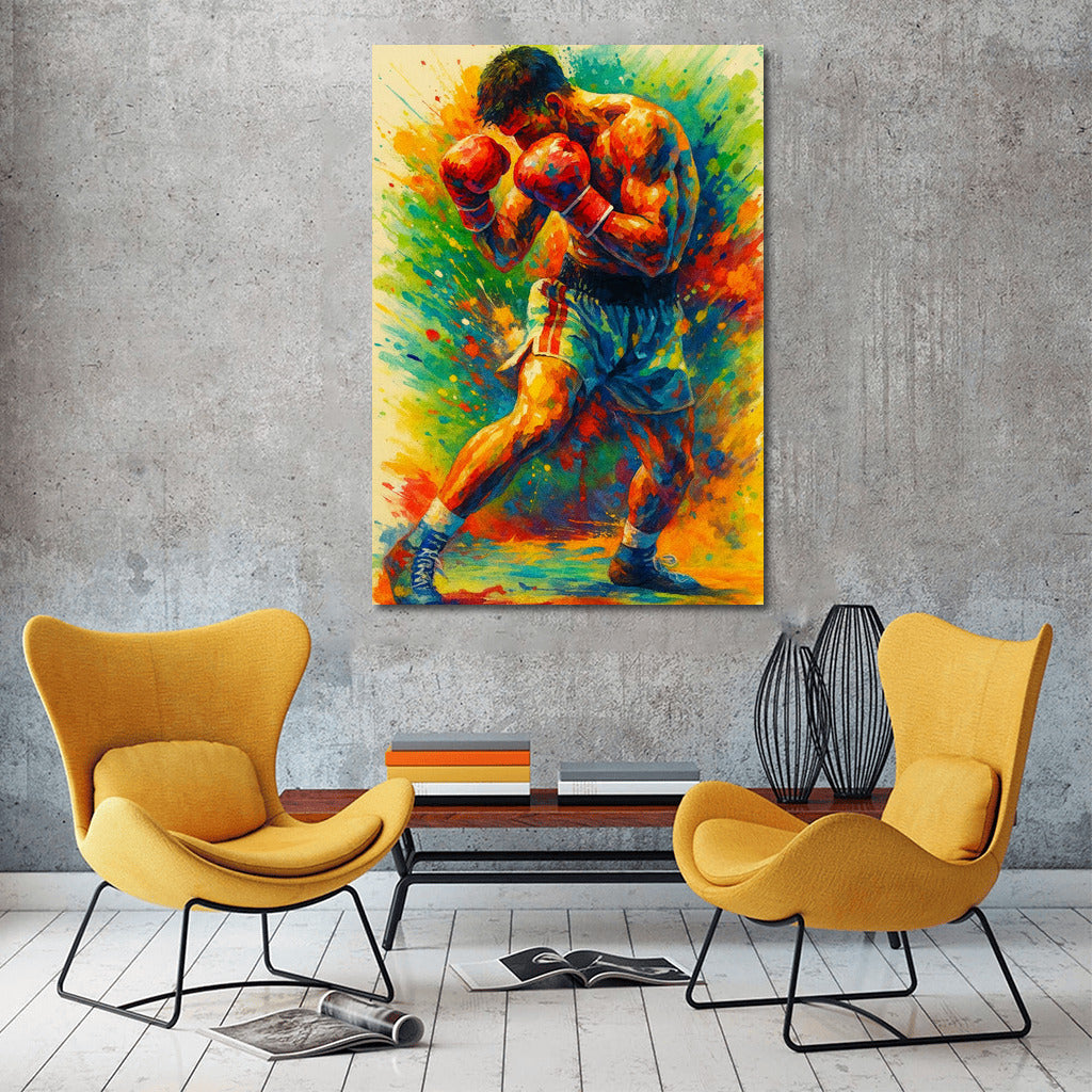 Boxing: Explosion of Energy and Movement