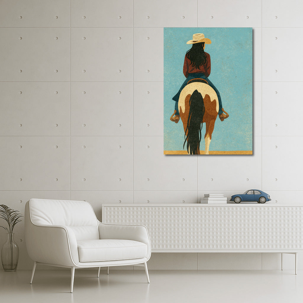Elegance in Motion: Rider and Horse