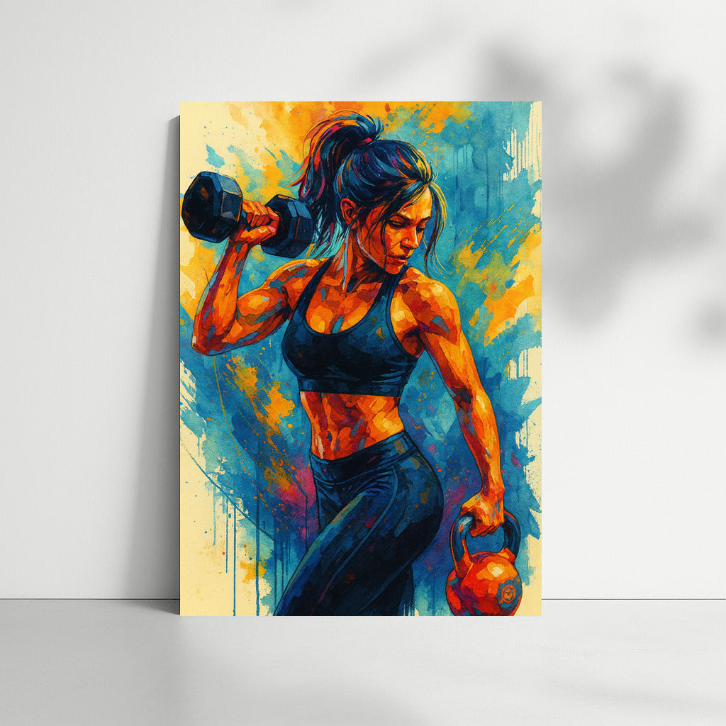 Energy of Sport: Inspiration for the Fitness Room