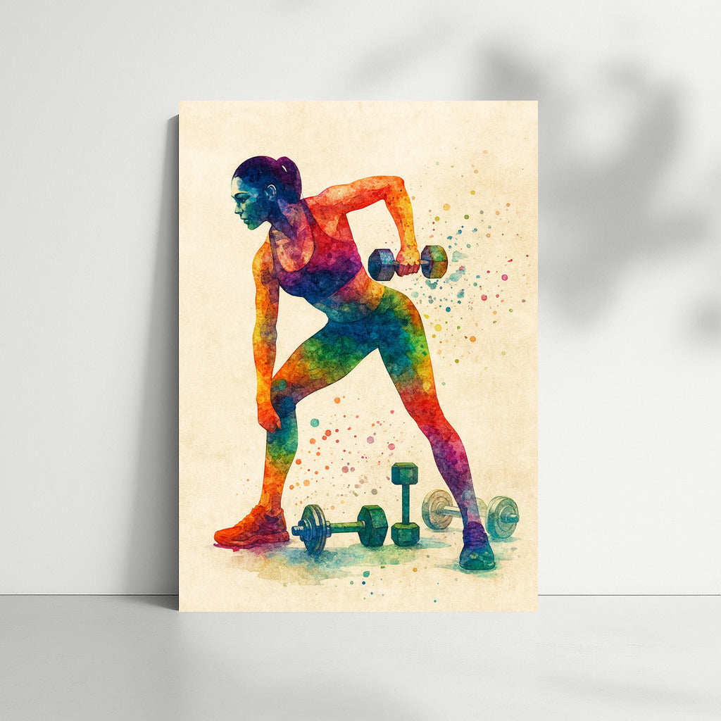 Energy of Sport: Inspiration for the Fitness Room