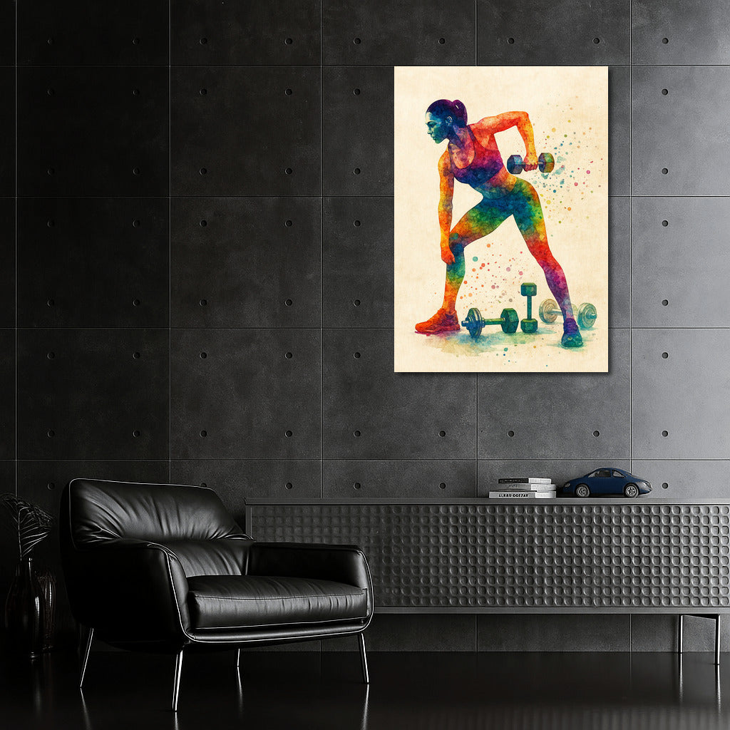 Energy of Sport: Inspiration for the Fitness Room