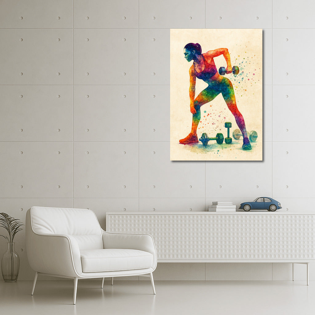 Energy of Sport: Inspiration for the Fitness Room