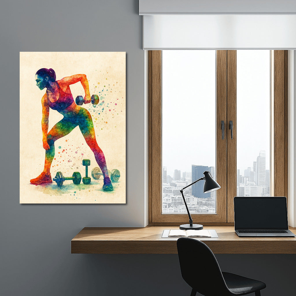 Energy of Sport: Inspiration for the Fitness Room