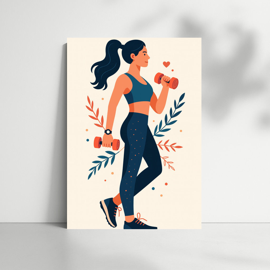 Energy of Movement: Inspiration for the Fitness Room