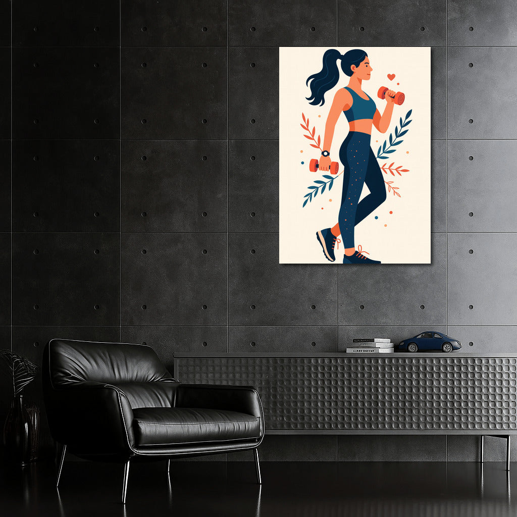 Energy of Movement: Inspiration for the Fitness Room
