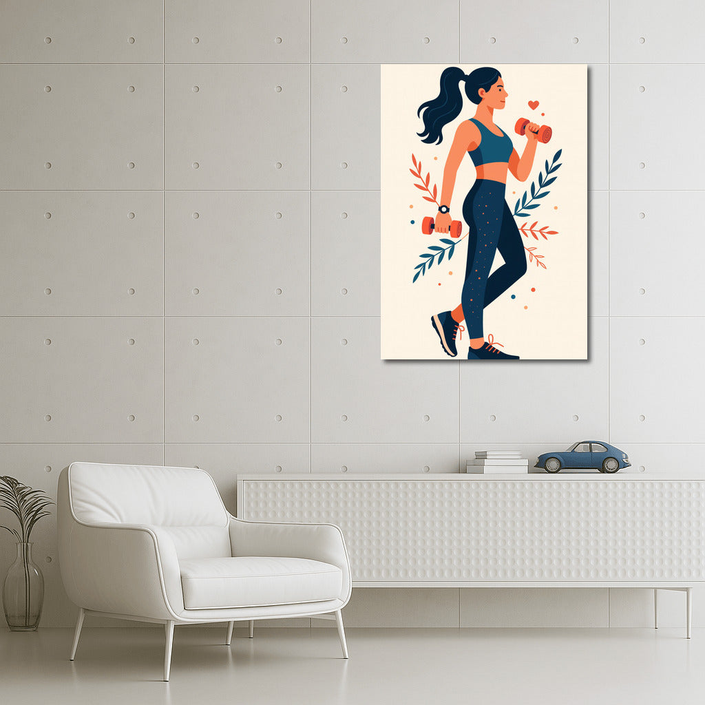 Energy of Movement: Inspiration for the Fitness Room