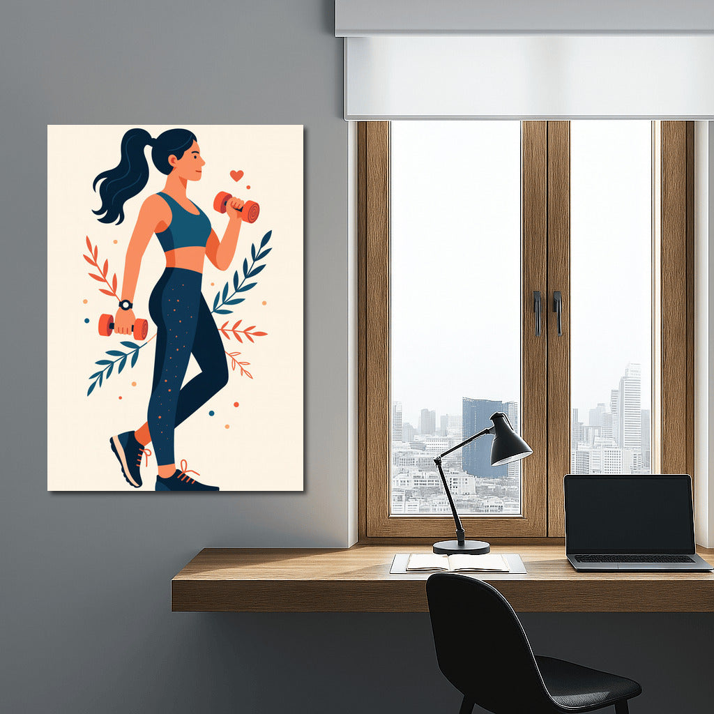 Energy of Movement: Inspiration for the Fitness Room