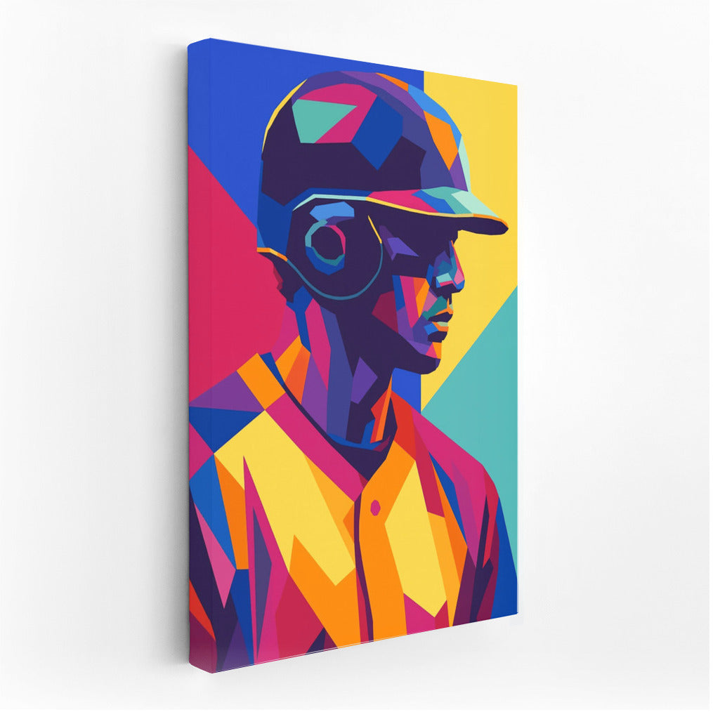The Vibrance of American Football: Pop Art Dynamics