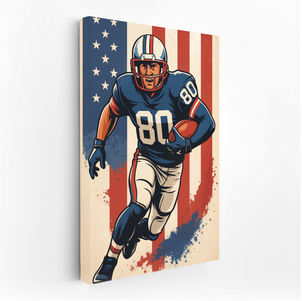 Energy of Victory: American Football in Motion