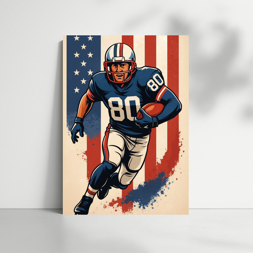 Energy of Victory: American Football in Motion