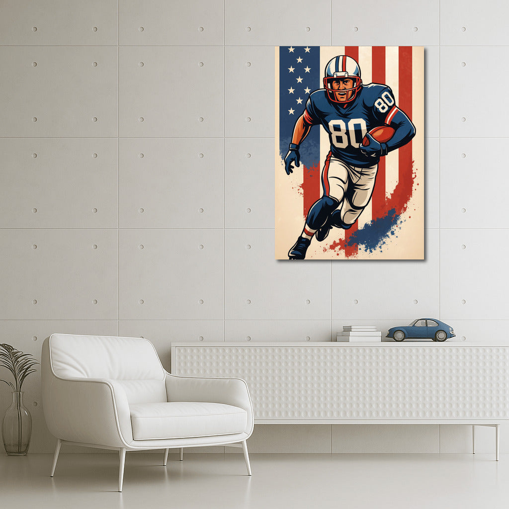 Energy of Victory: American Football in Motion