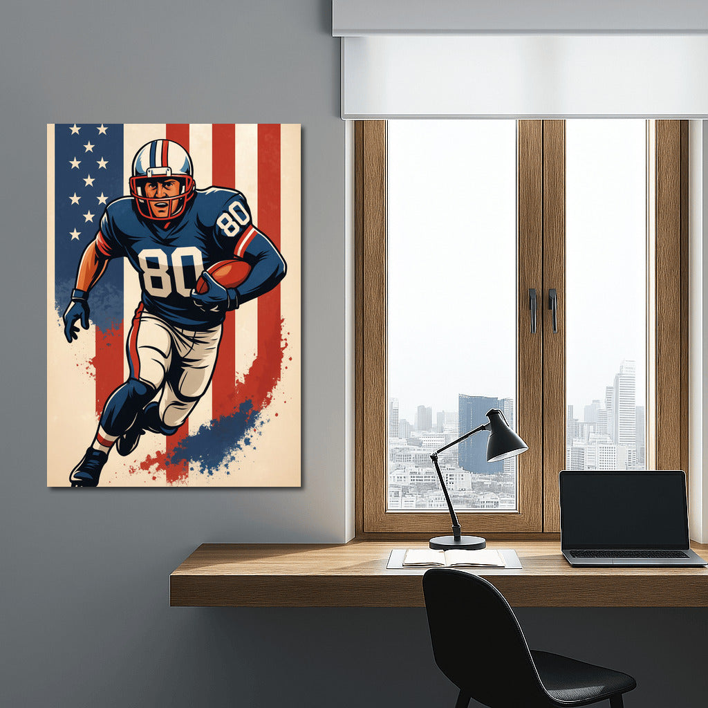 Energy of Victory: American Football in Motion