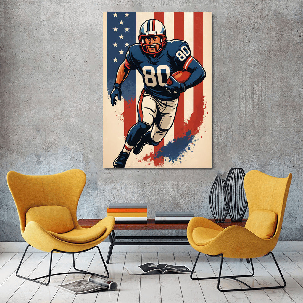Energy of Victory: American Football in Motion
