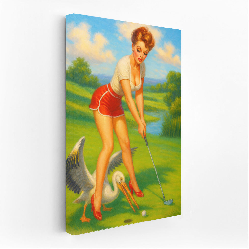 Golf and Pelican: The Playful Charm of a Sports Landscape
