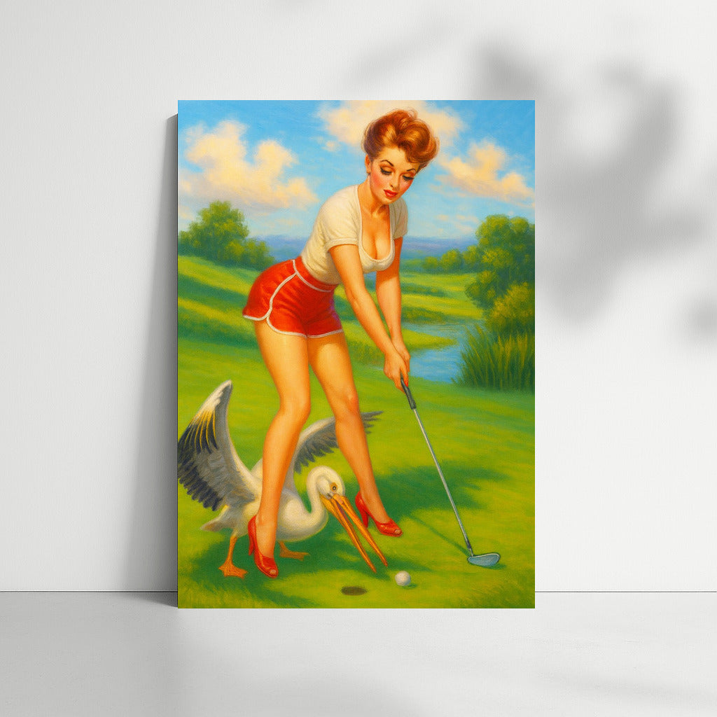 Golf and Pelican: The Playful Charm of a Sports Landscape