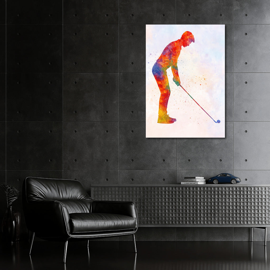 Bright Sweep: Golf Inspiration
