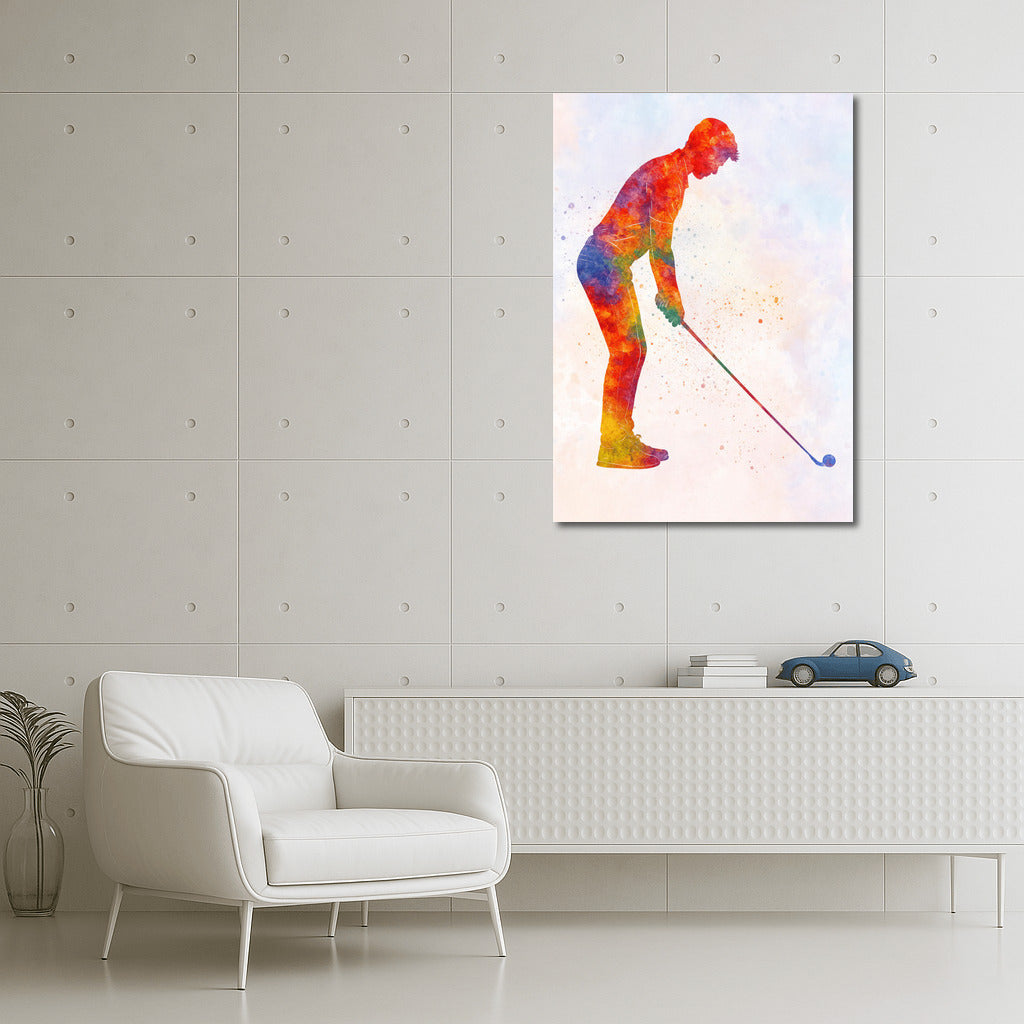 Bright Sweep: Golf Inspiration