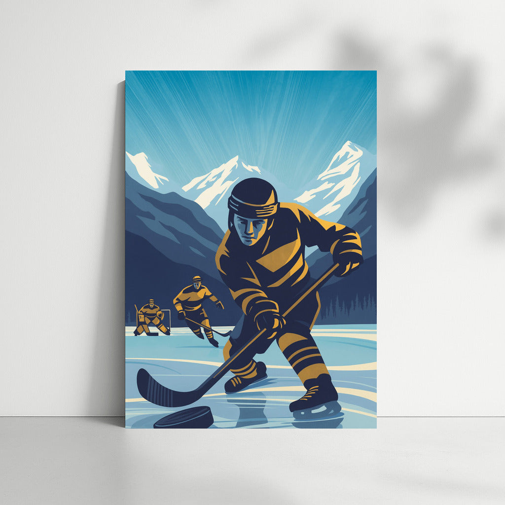 Hockey Dynamics Below the Peaks: The Power of Sports and Nature