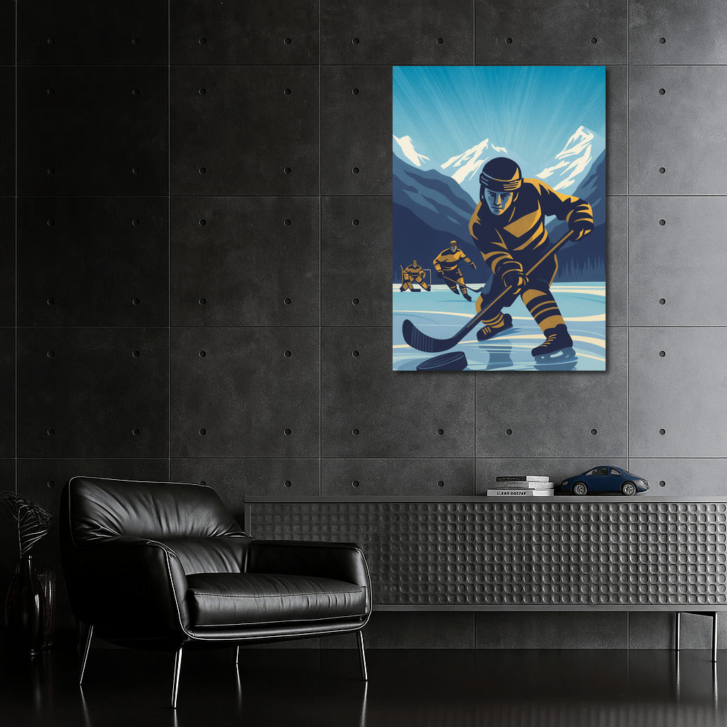 Hockey Dynamics Below the Peaks: The Power of Sports and Nature
