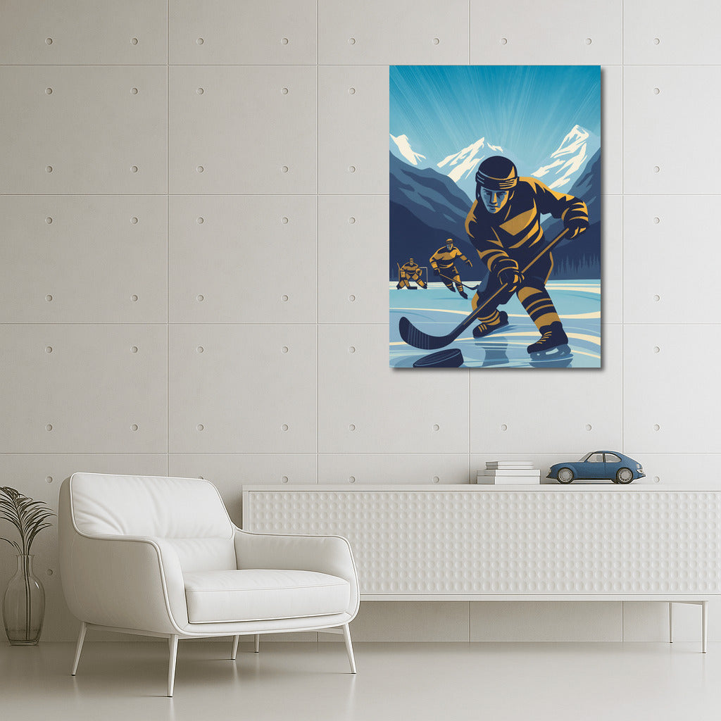 Hockey Dynamics Below the Peaks: The Power of Sports and Nature