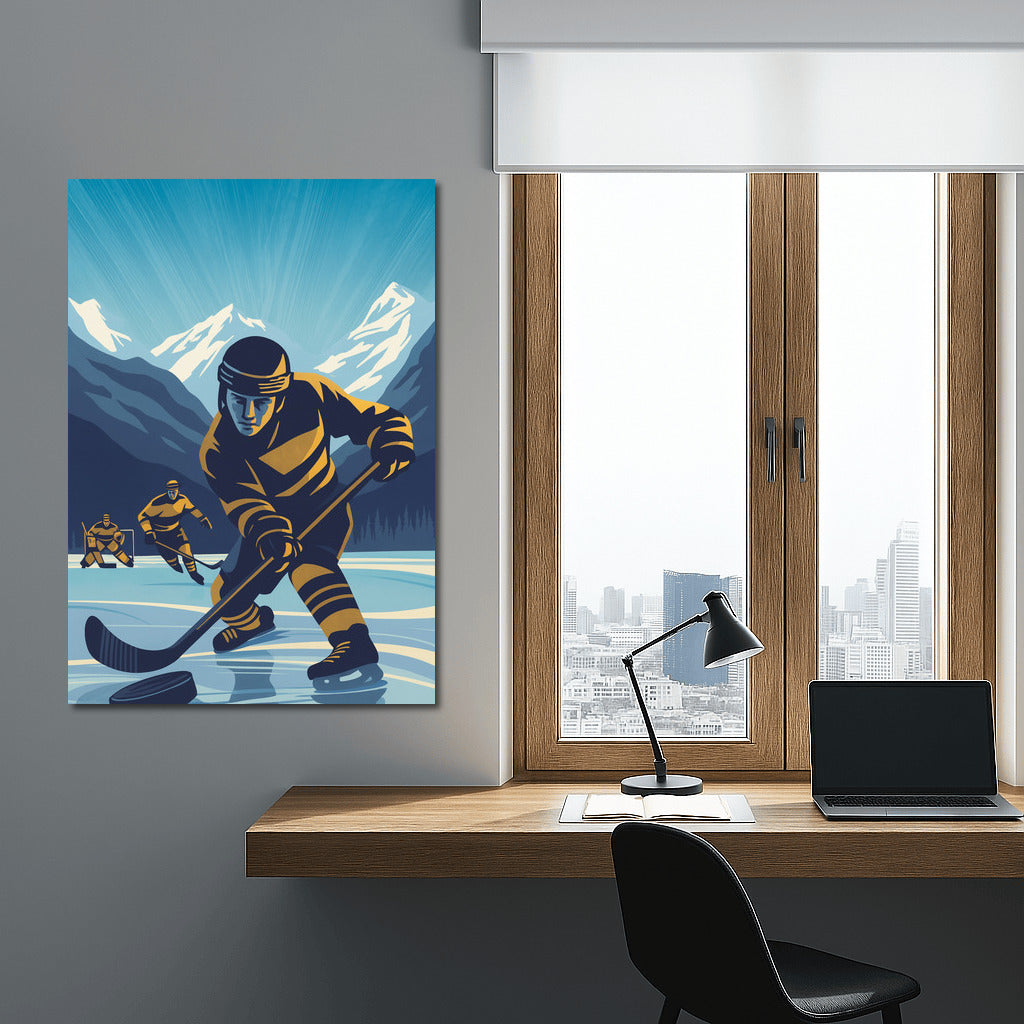 Hockey Dynamics Below the Peaks: The Power of Sports and Nature