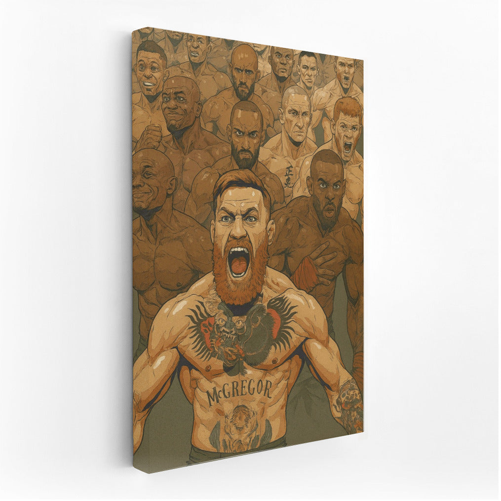 Peak Fight: MMA UFC Energy on Your Wall