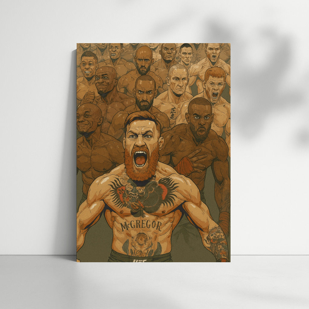 Peak Fight: MMA UFC Energy on Your Wall