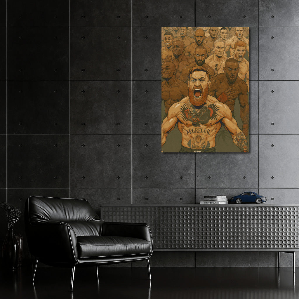 Peak Fight: MMA UFC Energy on Your Wall