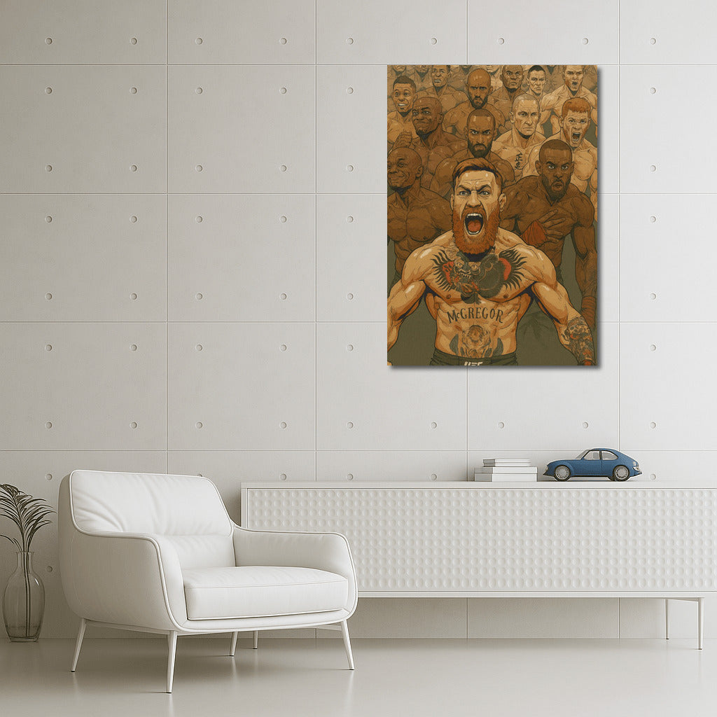 Peak Fight: MMA UFC Energy on Your Wall