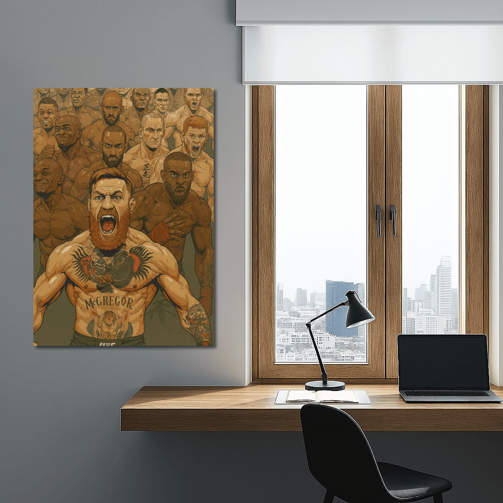 Peak Fight: MMA UFC Energy on Your Wall