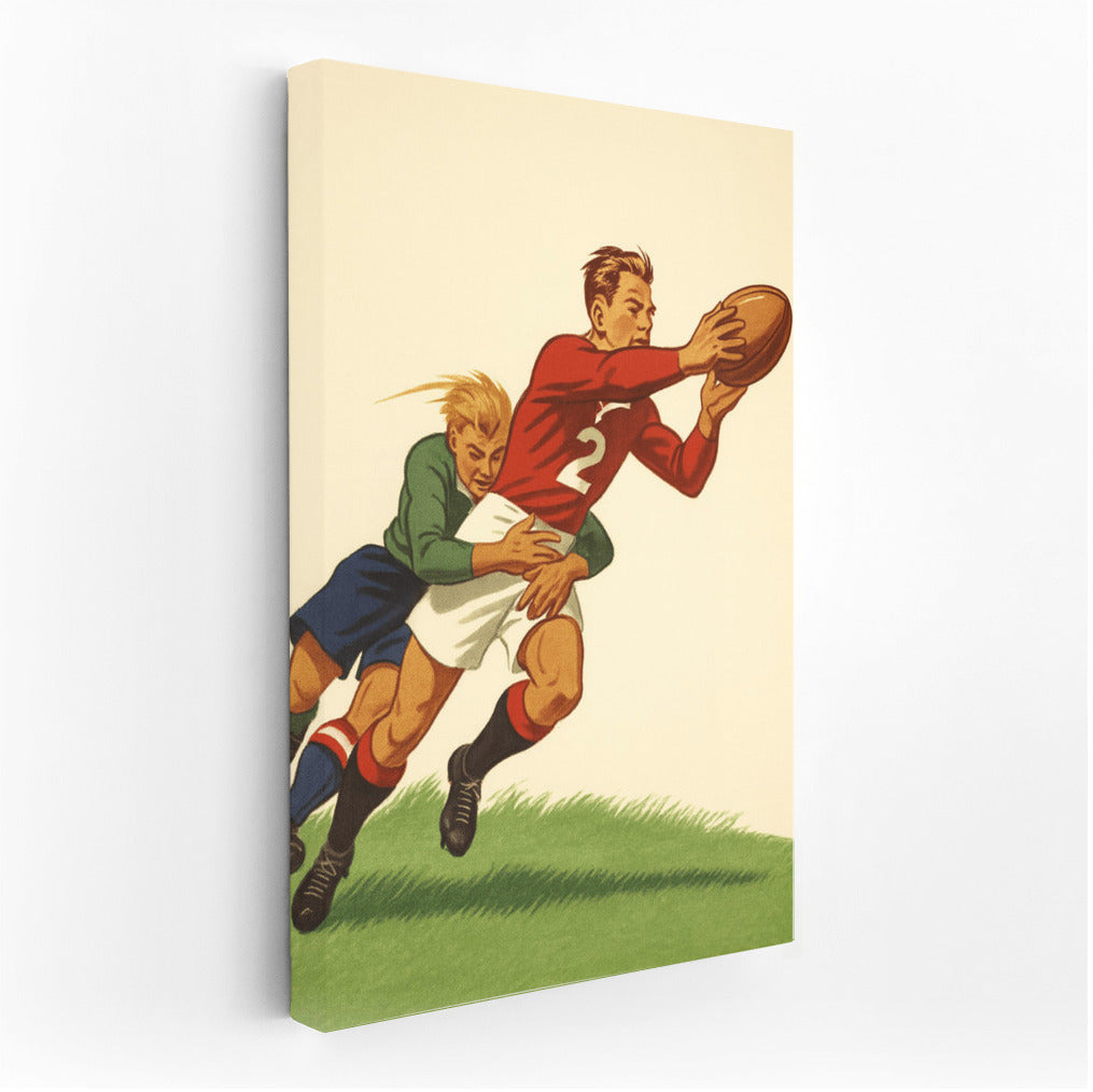 Retro Drive: The Dynamics and Passion of Rugby
