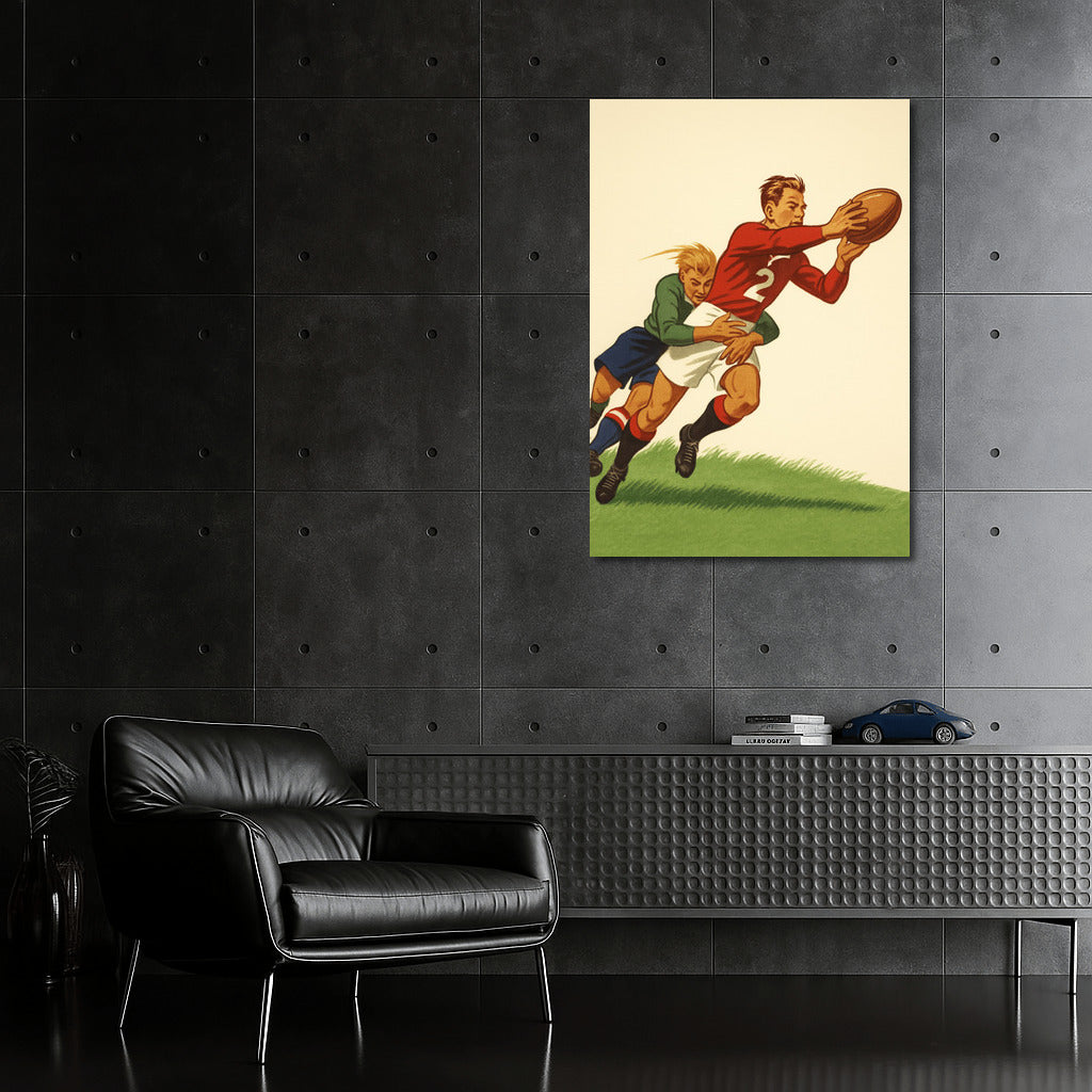 Retro Drive: The Dynamics and Passion of Rugby