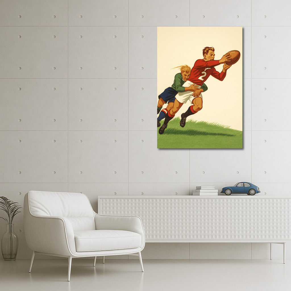 Retro Drive: The Dynamics and Passion of Rugby