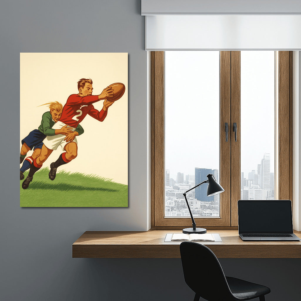 Retro Drive: The Dynamics and Passion of Rugby