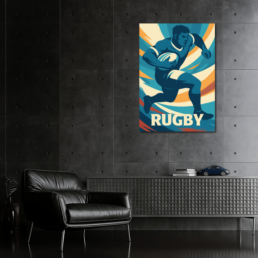 Rugby Energy: Dynamics and Strength in Sport