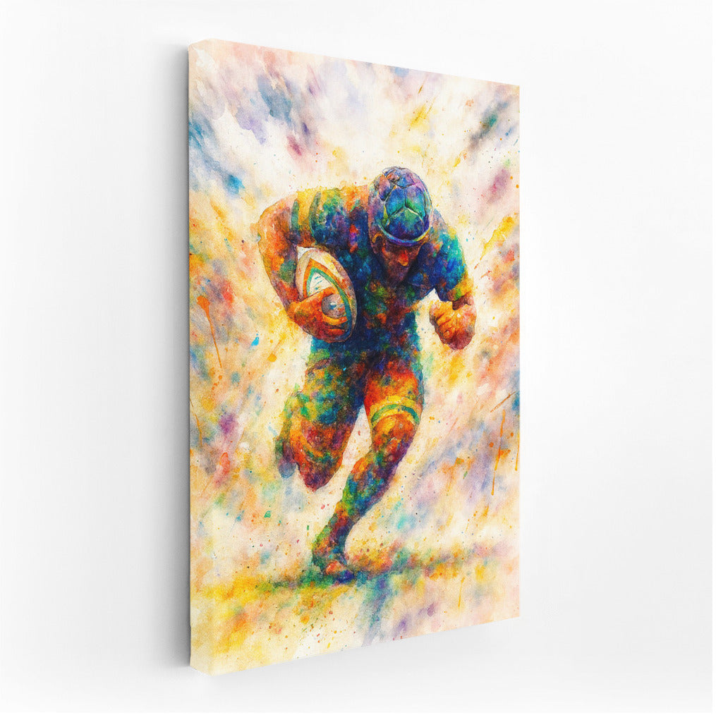 Dynamics of Rugby: The Whirlwind of Sport on Your Wall