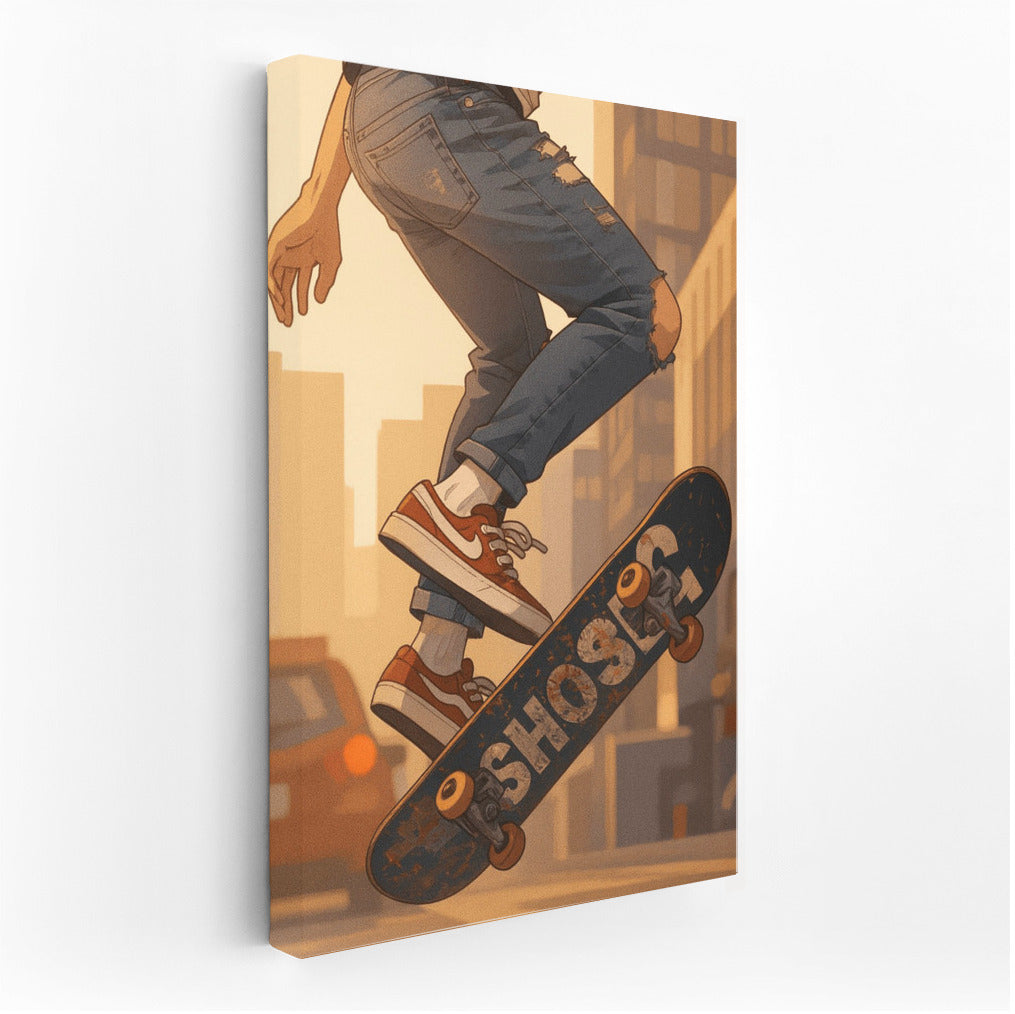 Skateboarder in the Vortex of Street Energy: Dynamics of Sport