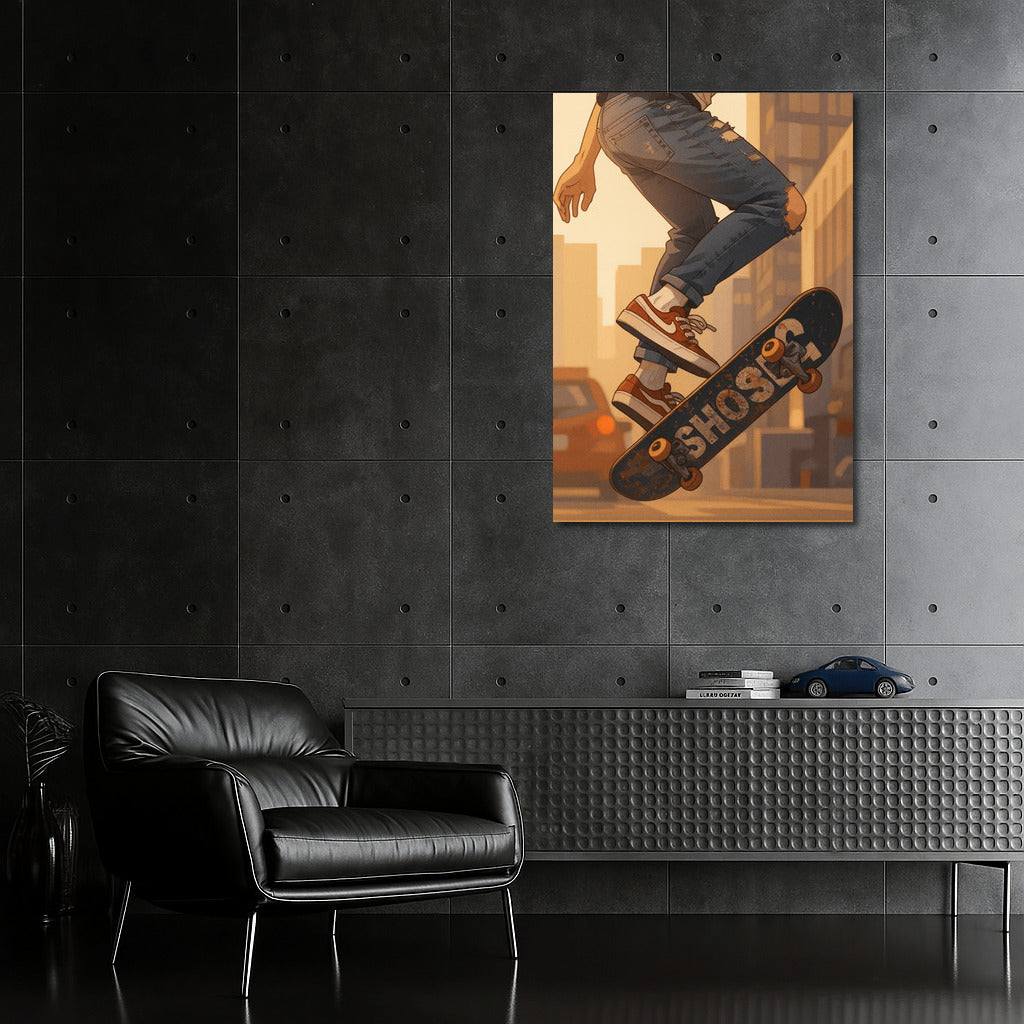 Skateboarder in the Vortex of Street Energy: Dynamics of Sport