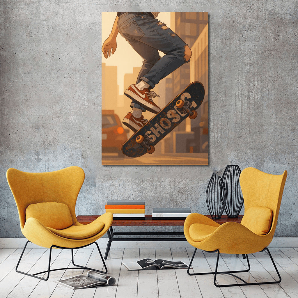 Skateboarder in the Vortex of Street Energy: Dynamics of Sport