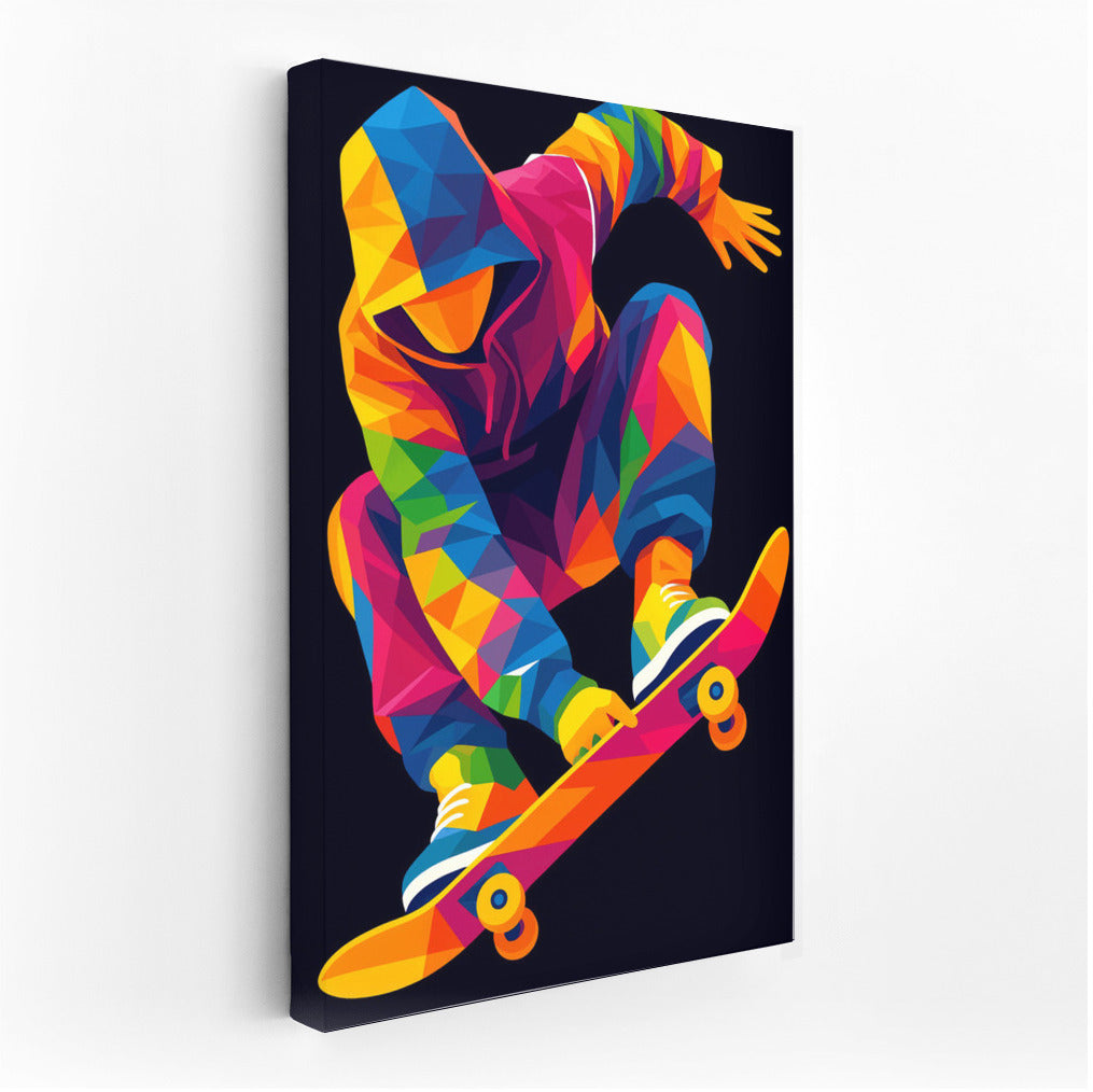 Skateboard: A Vortex of Energy and Movement